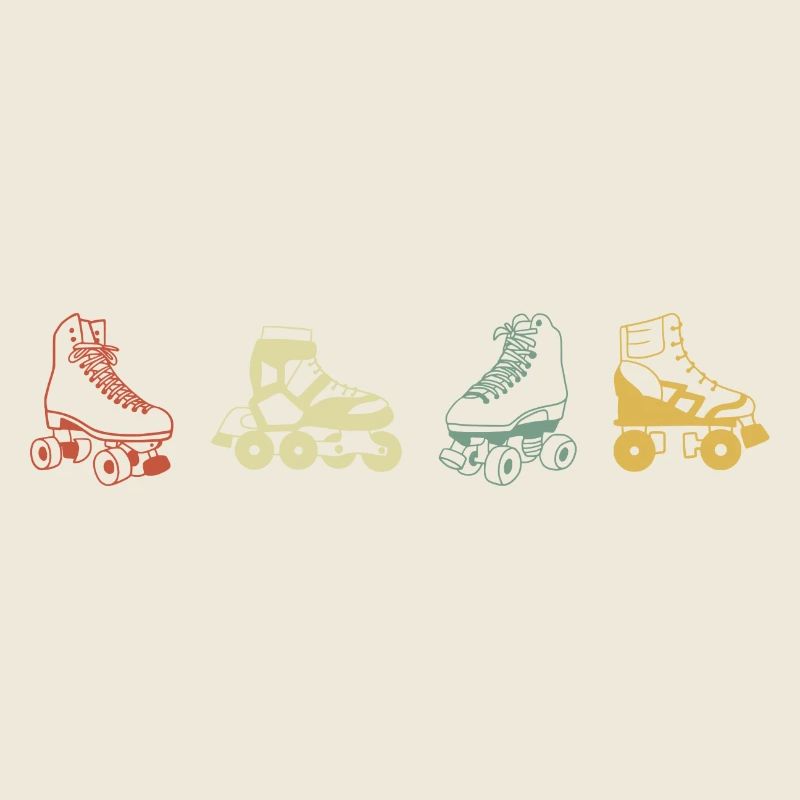 Vintage Retro Roller Skate