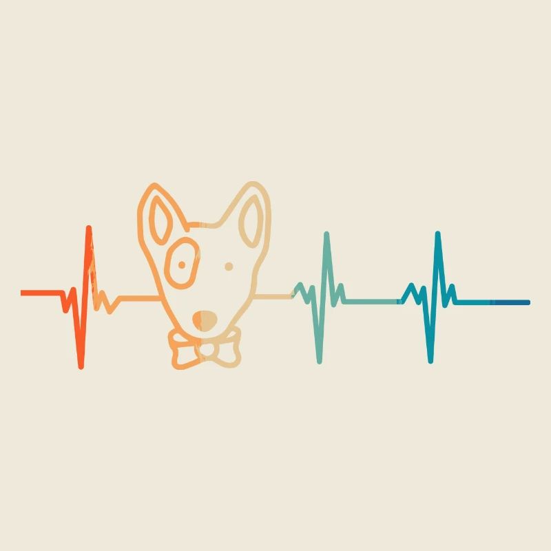 Bullterrier-Herzschlag