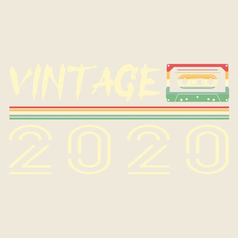 2020 Original 2020 Retro Geburtstagsgeschenk 2020