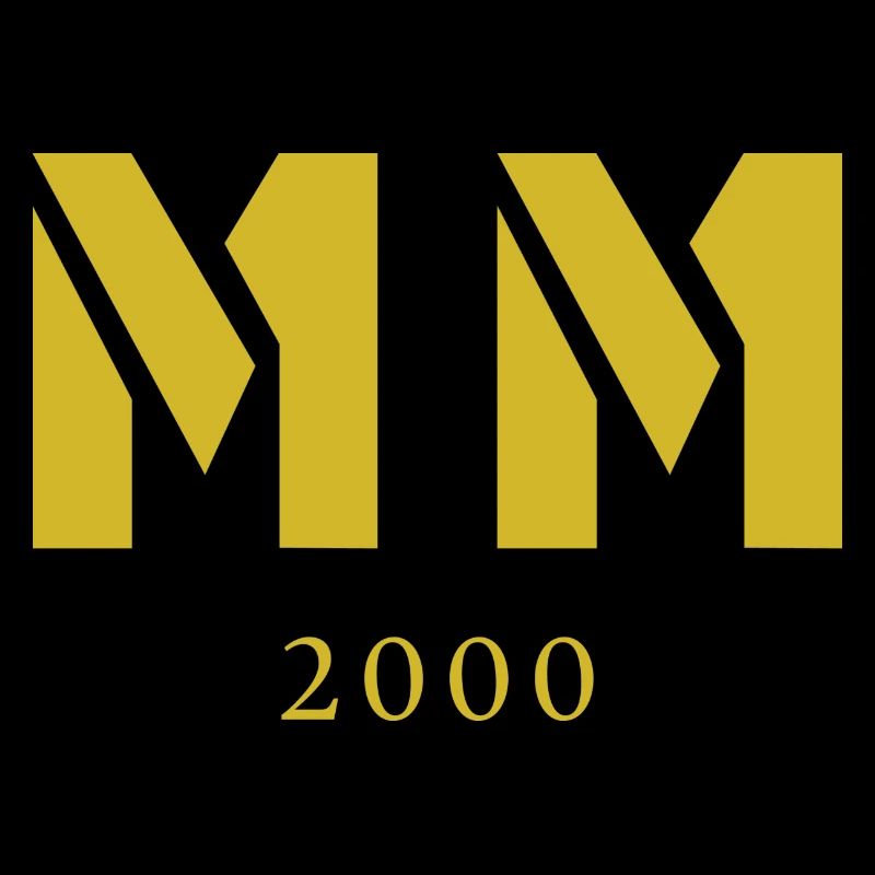 Chiffre romain année de naissance Fabriqué en 2000