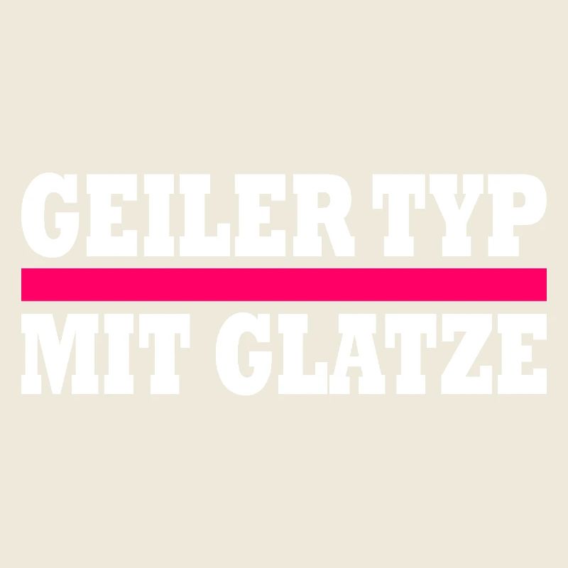 geiler typ mit glatze
