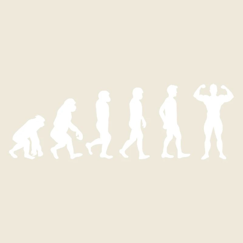 Evolution Bodybuilder weiß