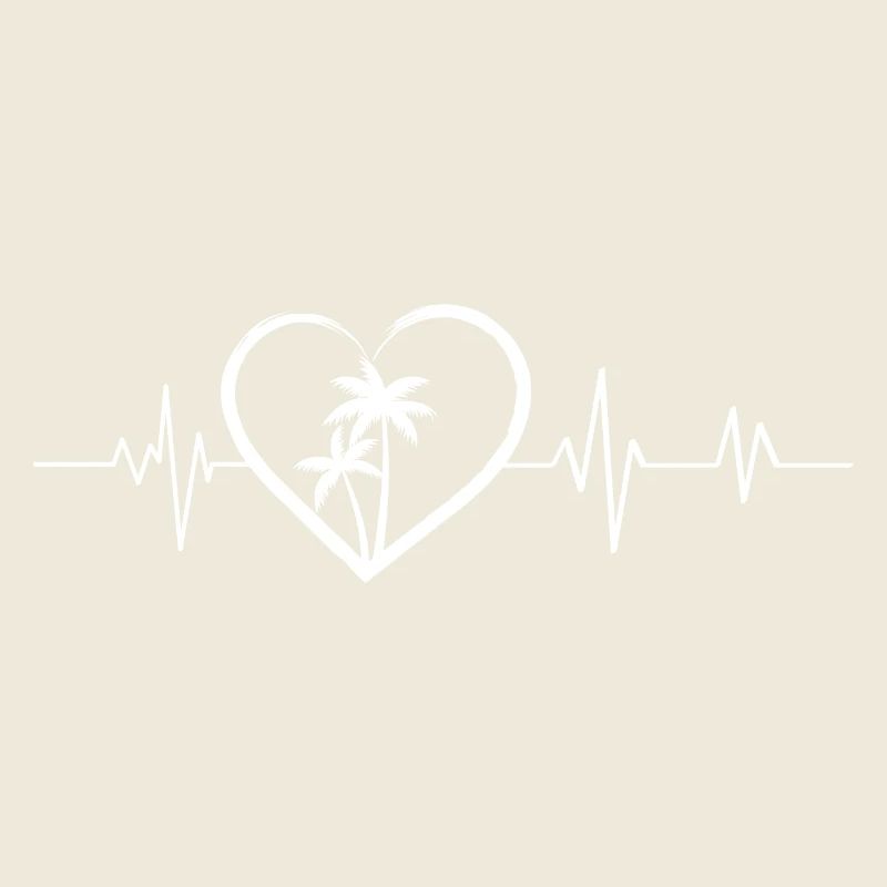 heartbeat palm trees