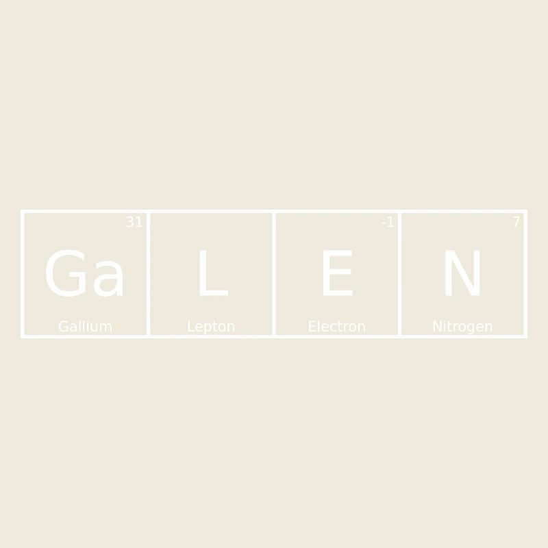 Galen Name First Name Chemistry Periodic Table Elements
