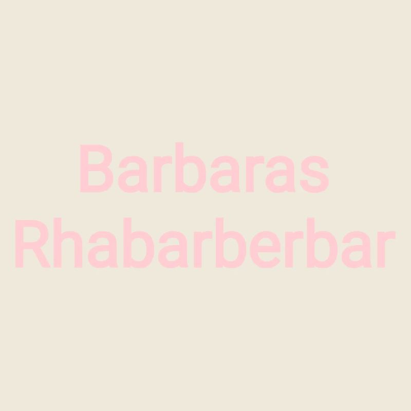 Barbara's Rhubarb Bar