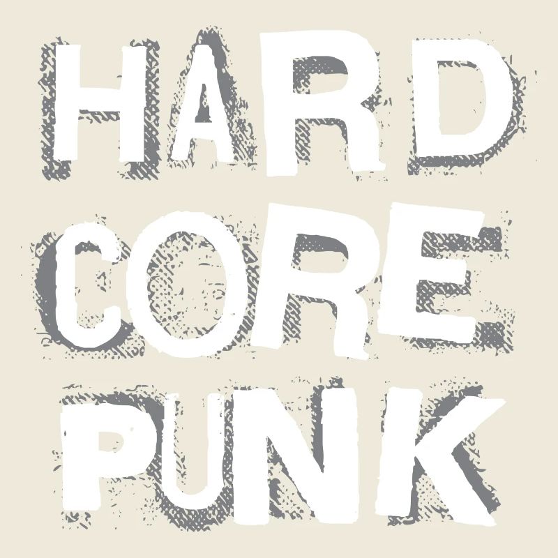 Hardcore Punk Stencil Text