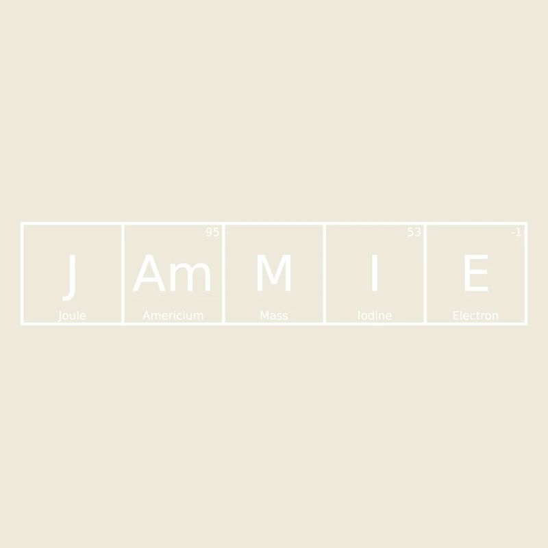 Jammie Last Name First Name Chemistry Periodic Table Elements