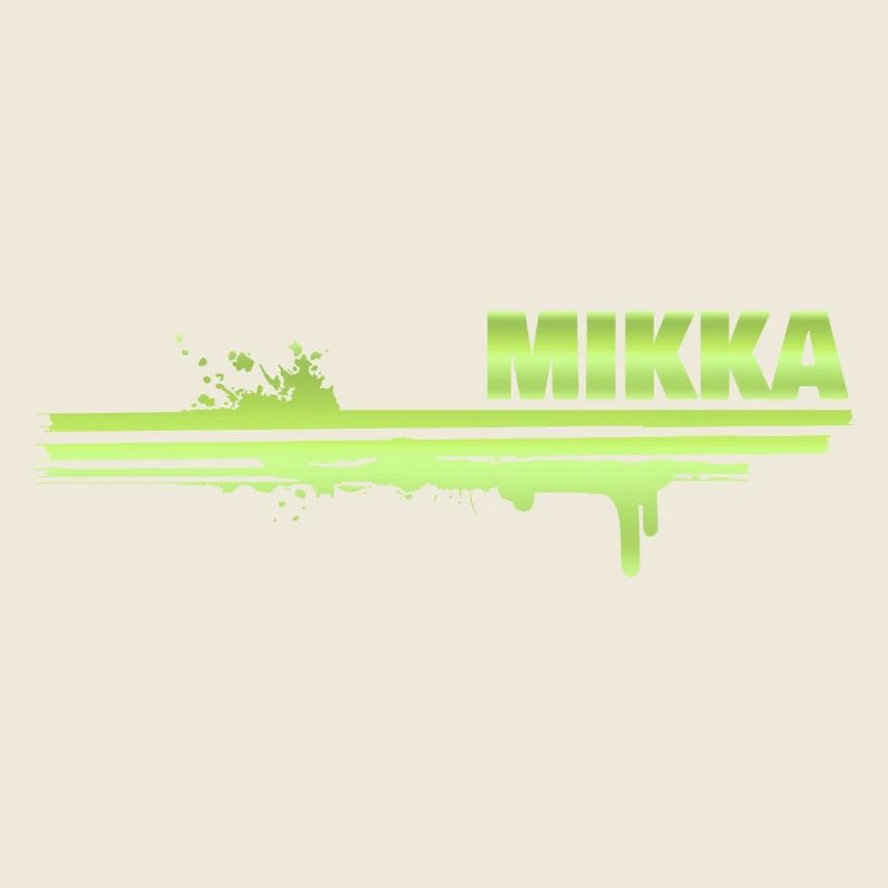 Mikka als Farbklecks