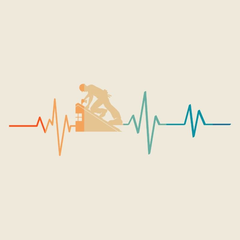 Heartbeat Retro Roofer