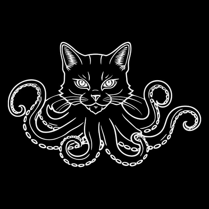 Katzen Krake