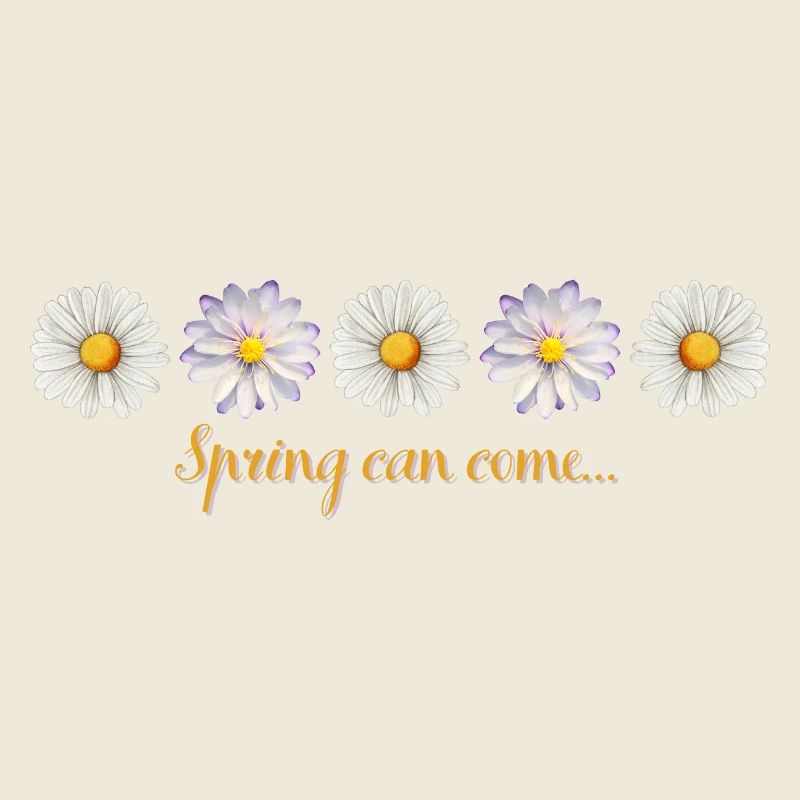 Spring can come...