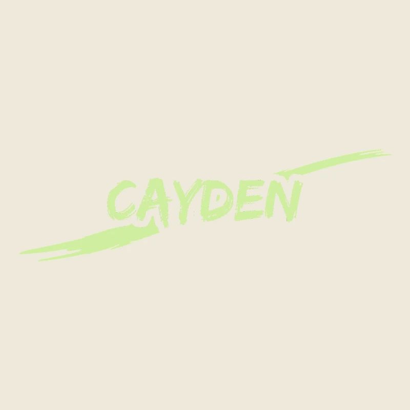 Cayden as Cayden