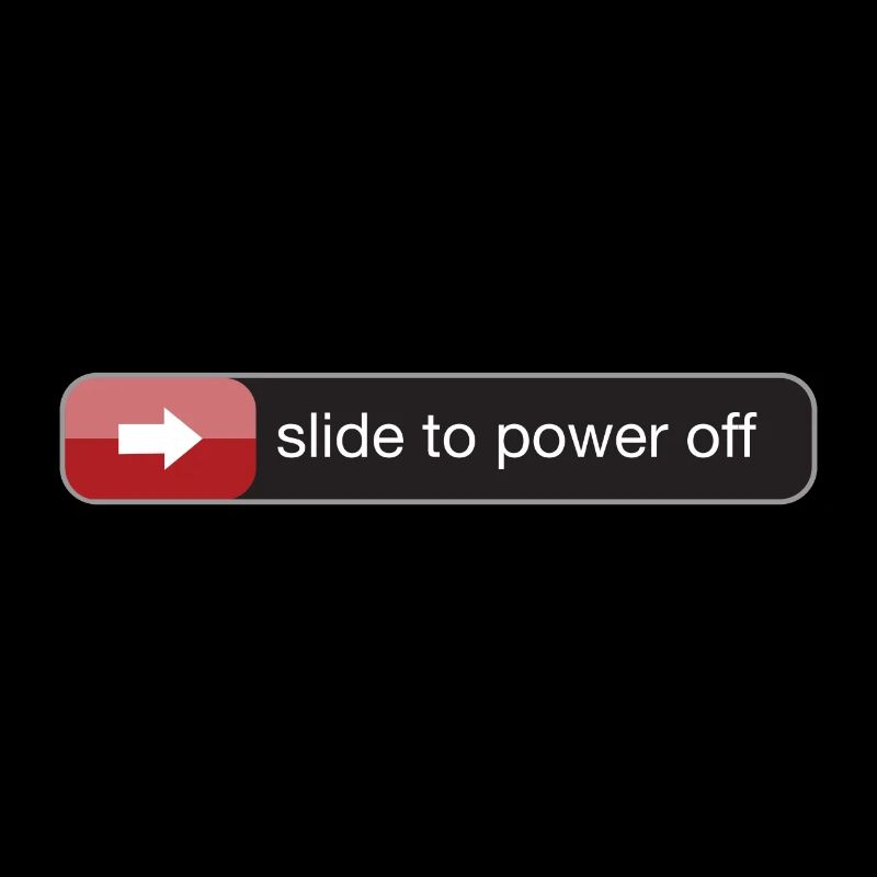 slide to power off baby