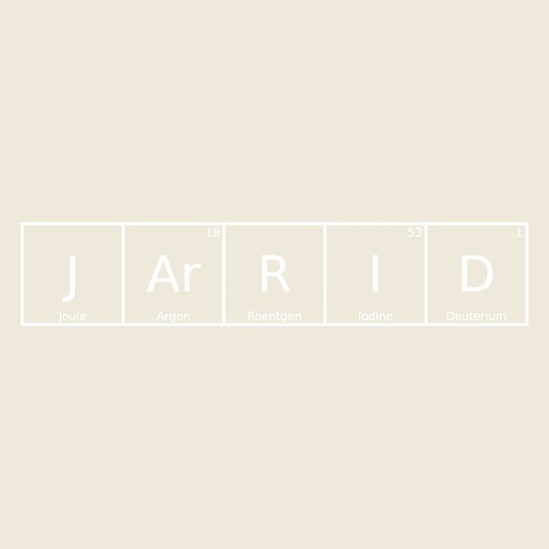 Jarrid Nom Prénom Chimie Tableau périodique Éléments