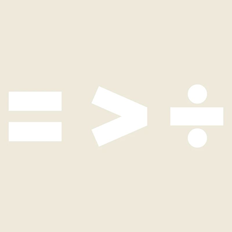 Minimalist Math Symbol Design