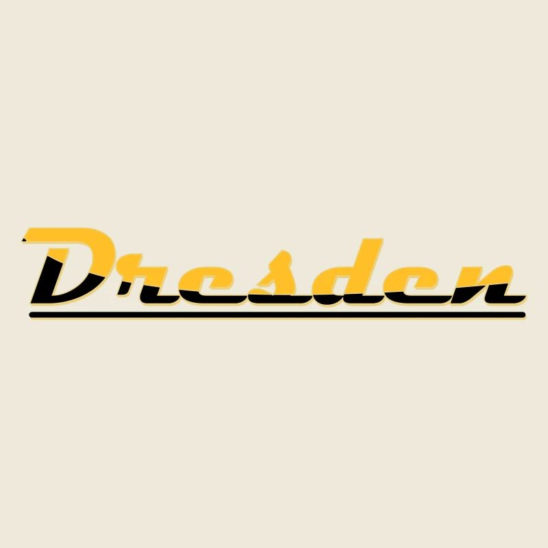 Schriftzug Dresden