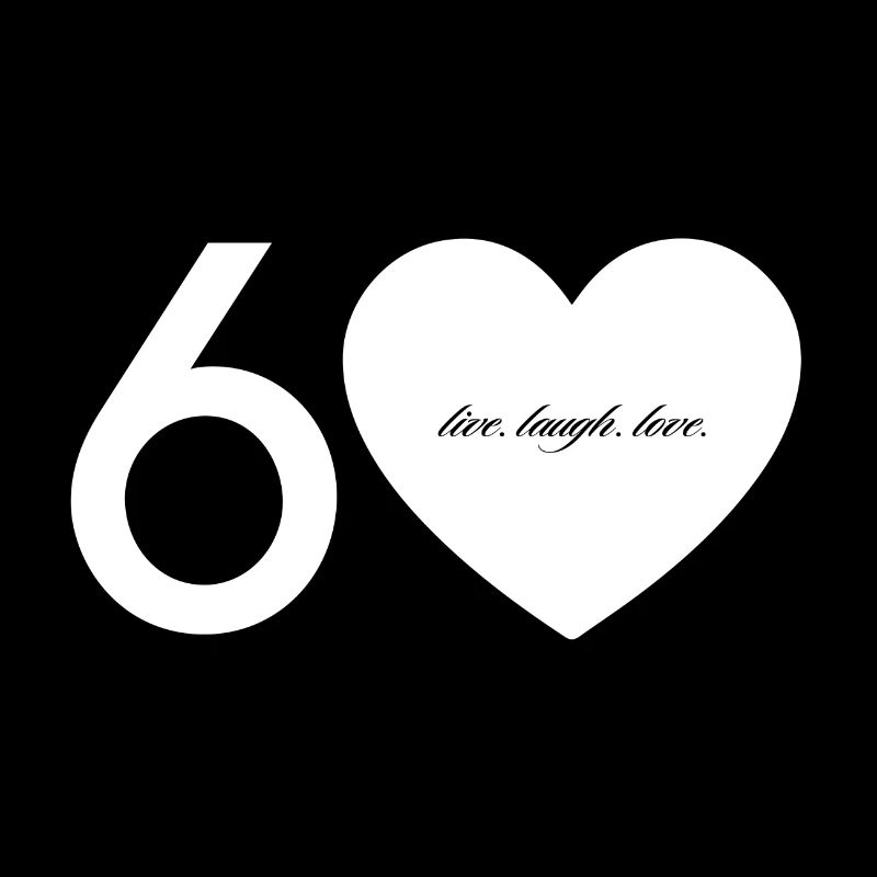 60 with heart