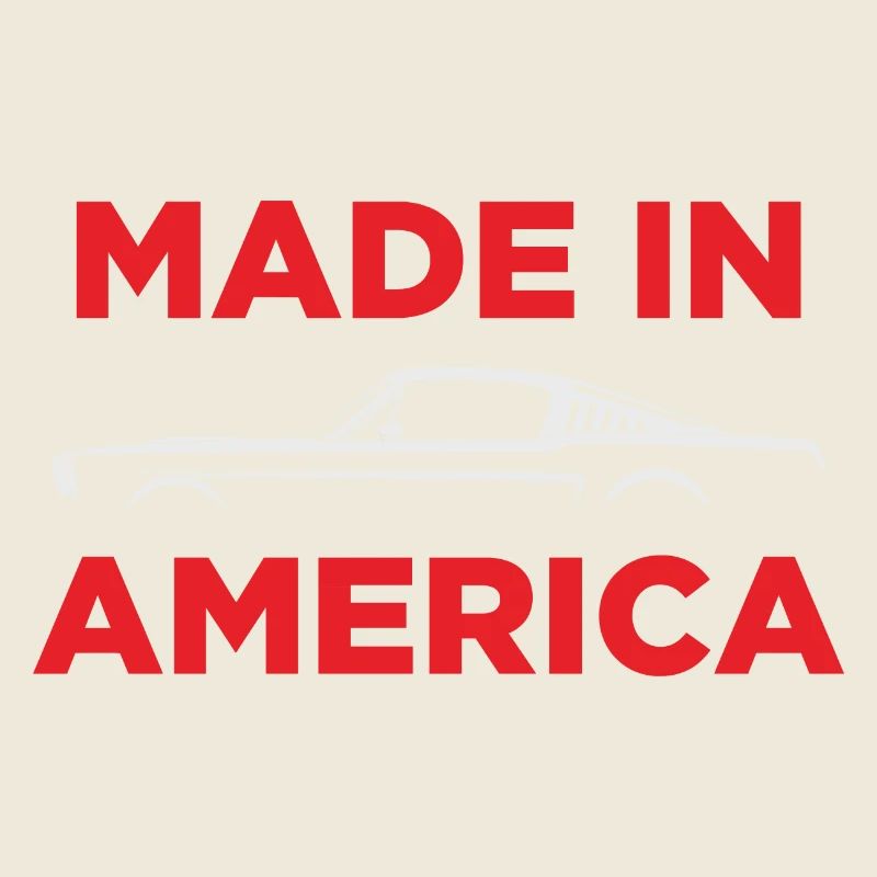 MUST4NG MADE IN AMERICA