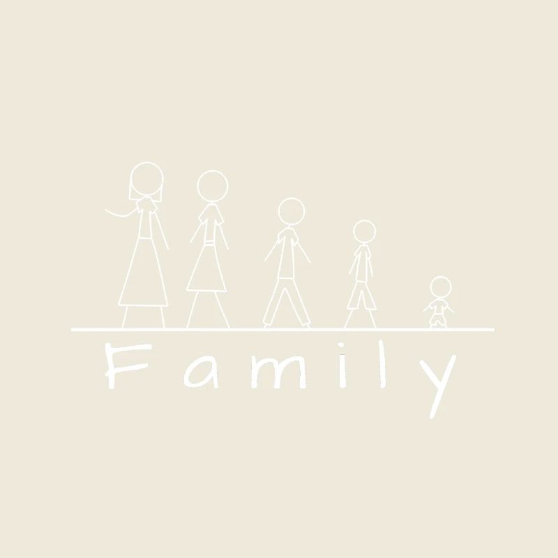 Stick figure family