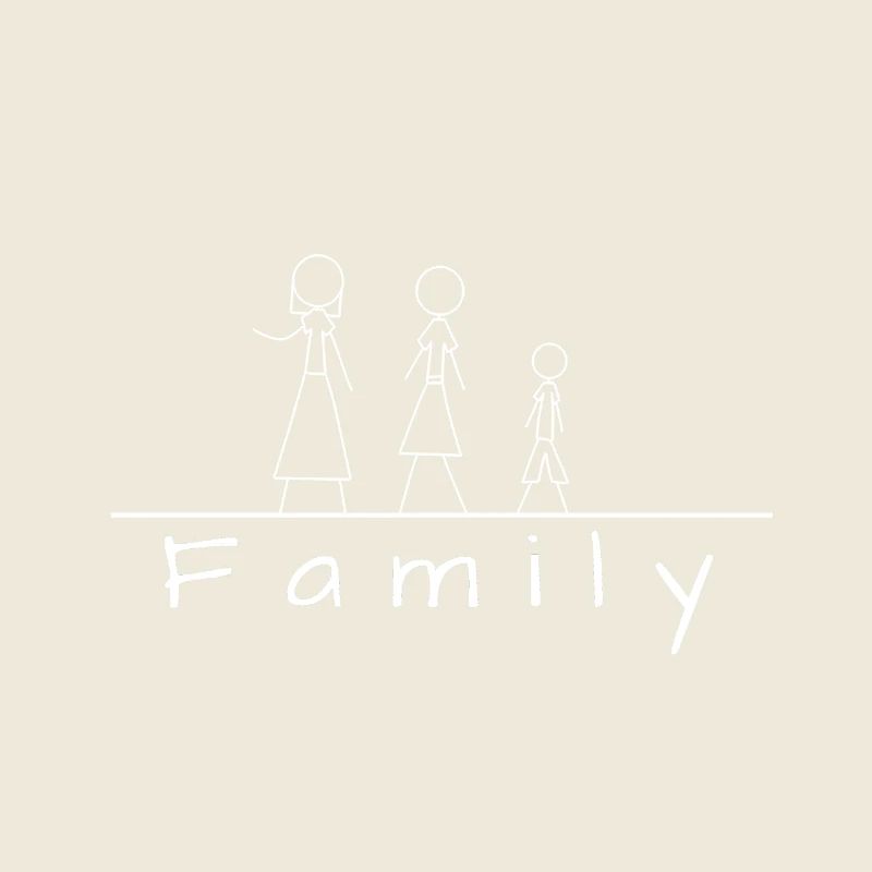 Stick figure family