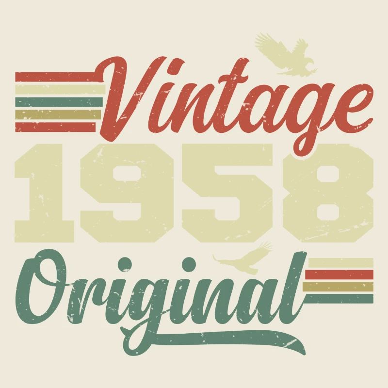 Jahrgang 1958 Retro 1958 Jubiläumsgeschenk