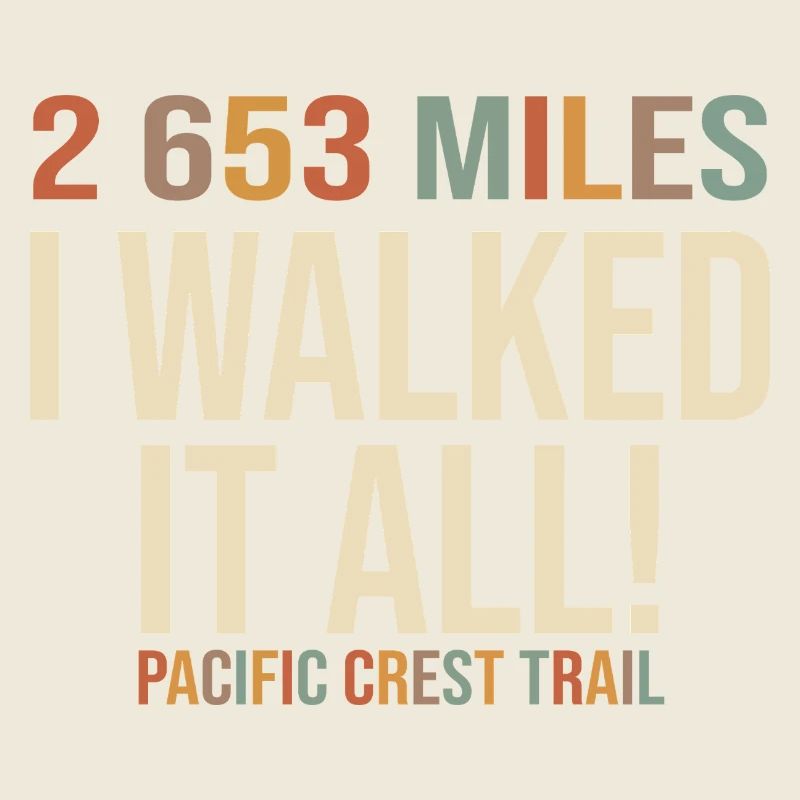 Finisher Pacific Crest Trail Tee Rando PCT