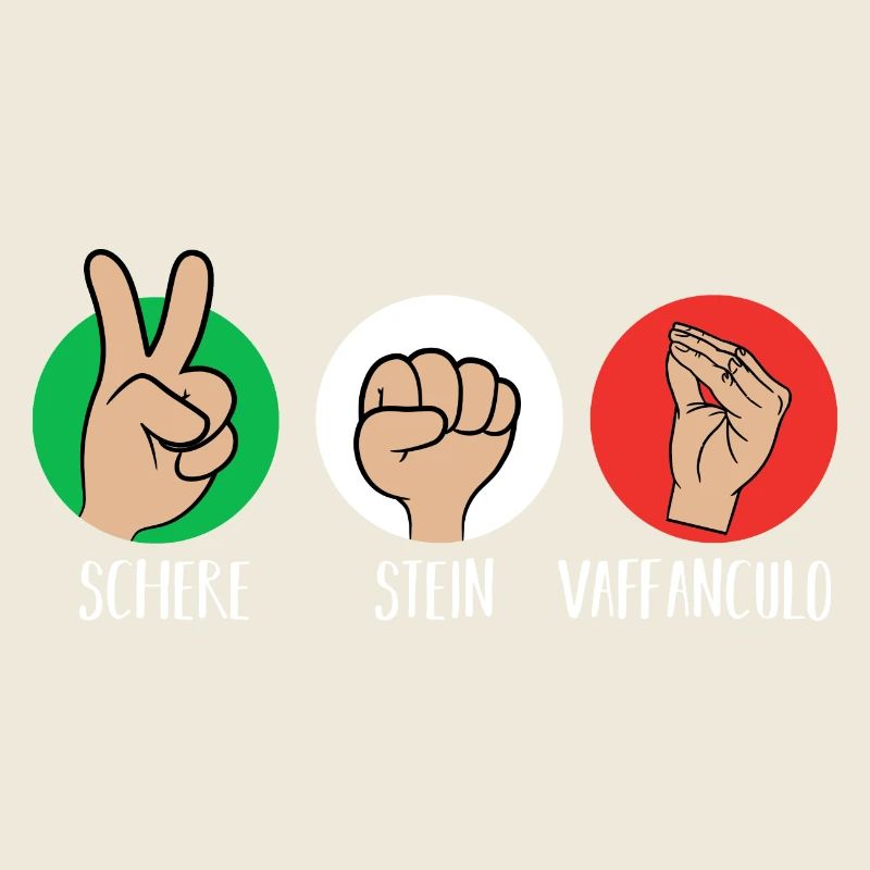 Italie Italien Vaffanculo