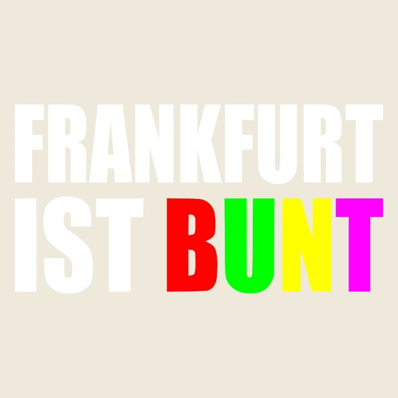 Frankfurt ist bunt