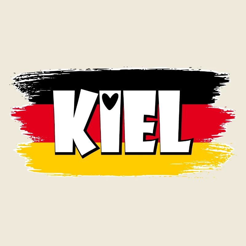 Kiel Deutschland Flagge