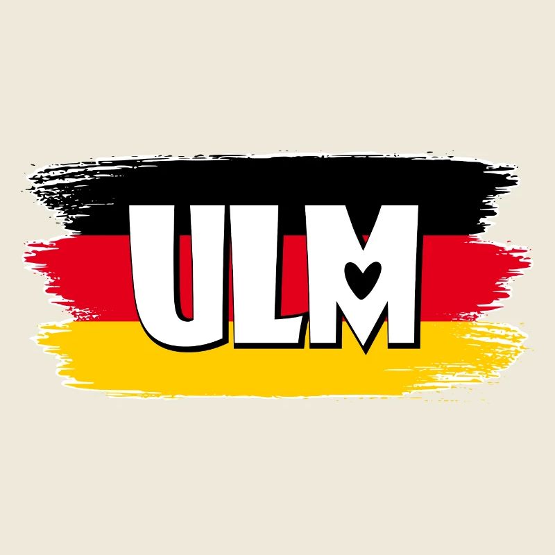 Ulm Deutschland Flagge