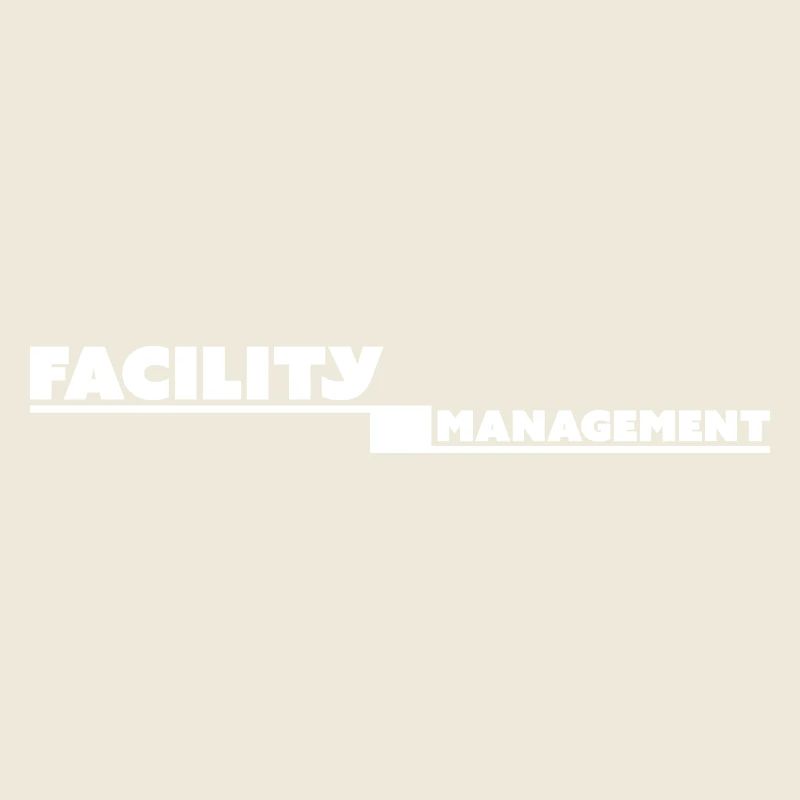 facility management tshirt schwarz
