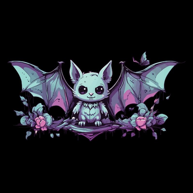 Kawaii Pastel Goth Bat Gothic Style