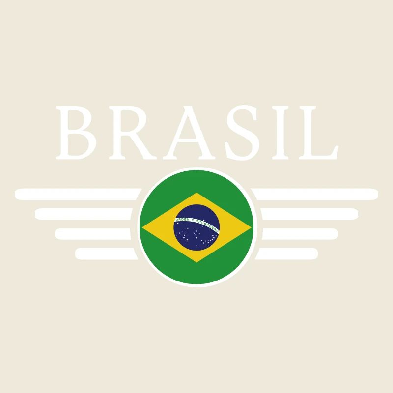 T-shirt design de style brésilien