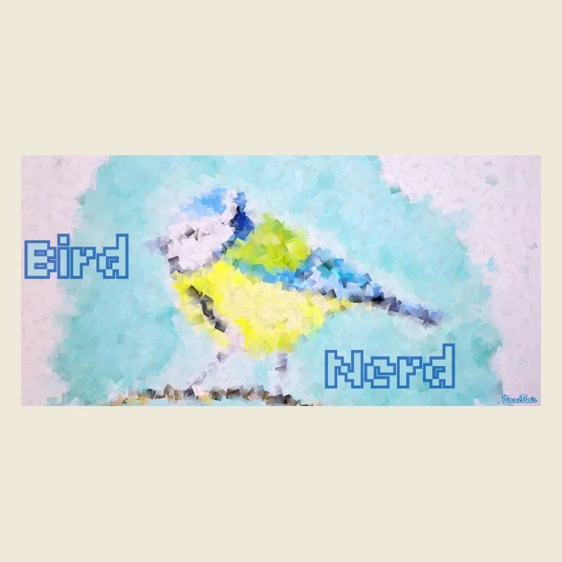 Bird Nerd Blaumeise Geschenkidee für Vogelfans