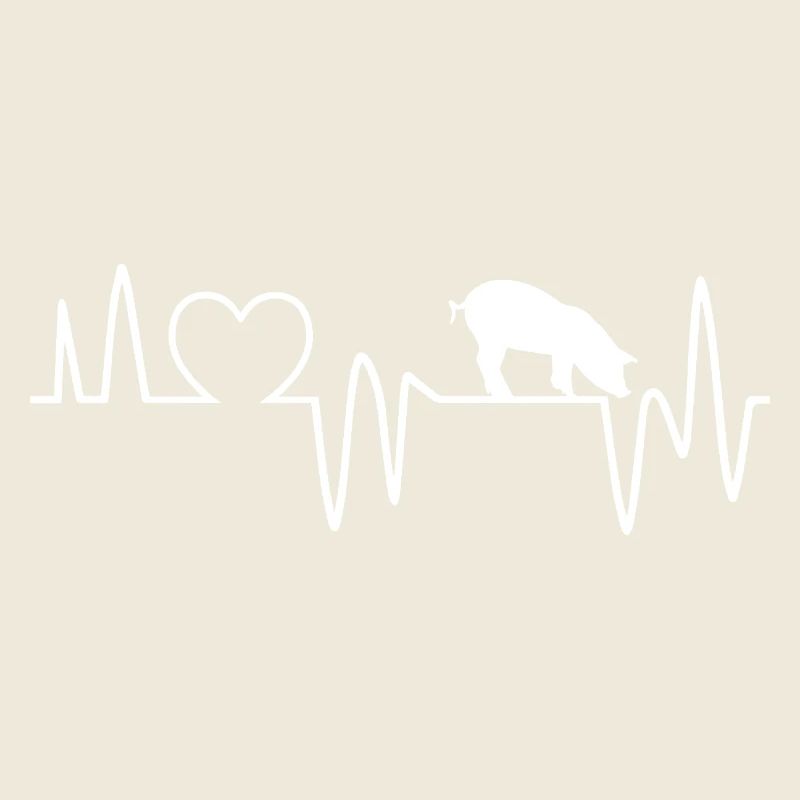 Herzschlag Schwein