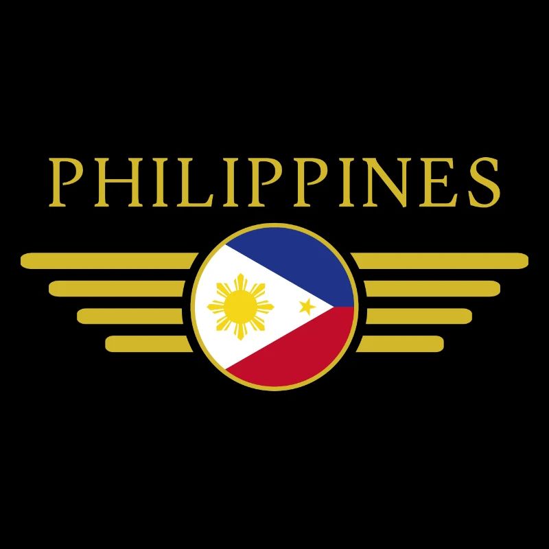 J’aime les Philippines, T-shirt design de style élégance