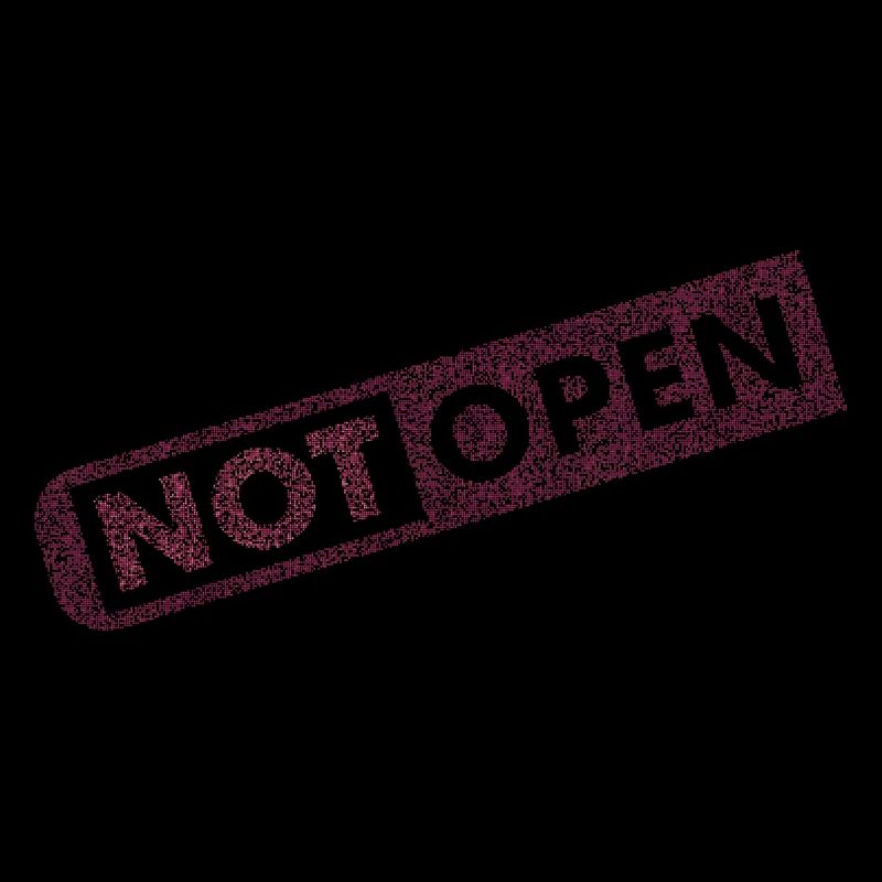 Modern Retro Not Open