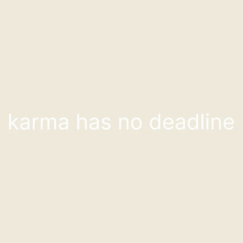 Le karma n’a pas de date limite 2