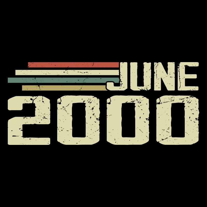 Juni 2000 Jahrestag Juni 2000 Juni 2000 Geburtstag