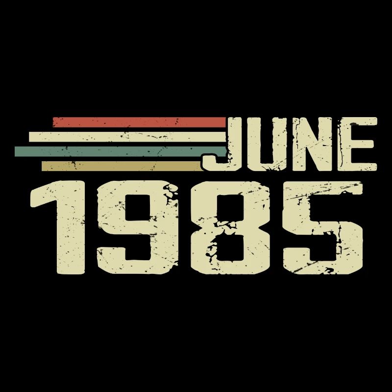 Juni 1985 Jahrestag Juni 1985 Juni 1985 Geburtstag