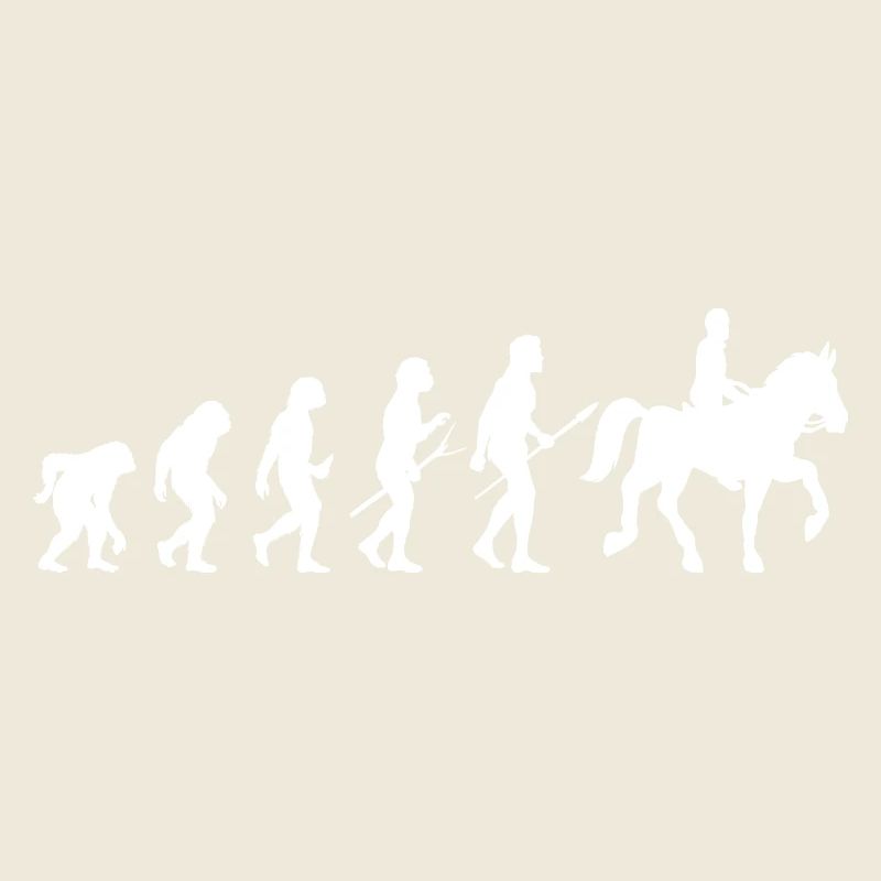 Reiten Evolution Pferde