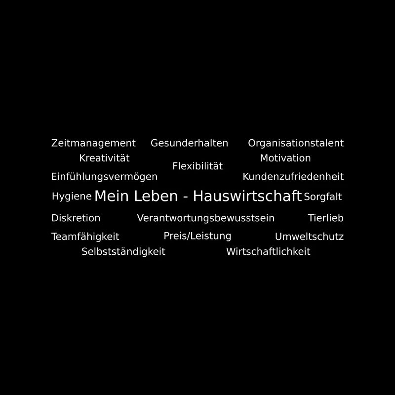 Mein Leben - Hauswirtschaft (helles Design)