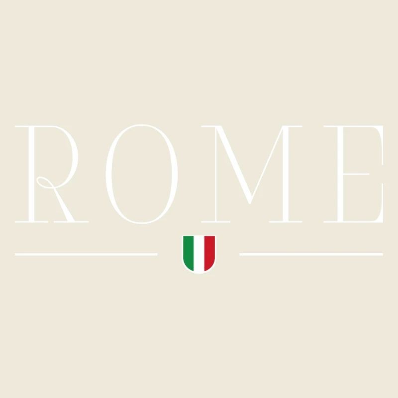 Rome, Italy Style Design T-Shirt