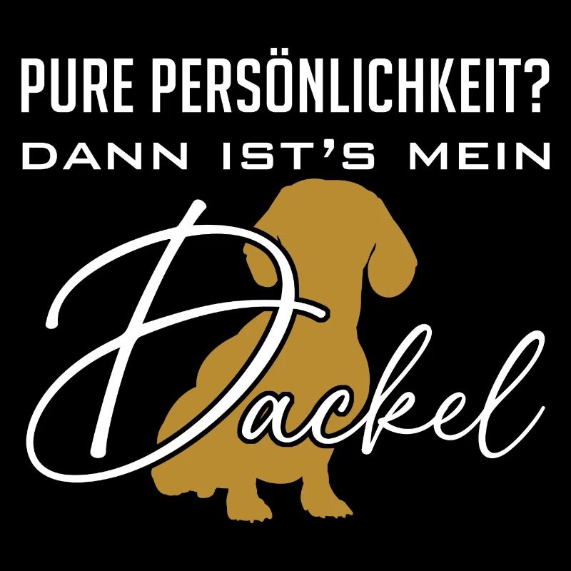 Pure Persönlichkeit und Intelligenz - mein Dackel