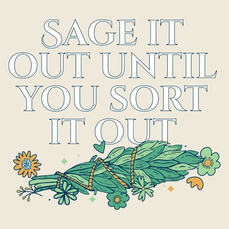 Say It Out Until You Sort It Out Smudge Sticks