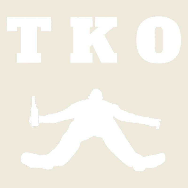TKO Drunken Man Passed Out Blackout Coma White