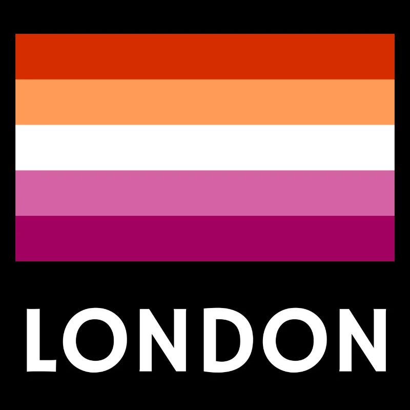 Drapeau de la fierté lesbienne de Londres