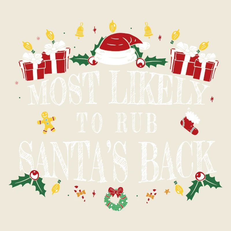 Wird am ehesten den Rücken des Weihnachtsmanns reiben