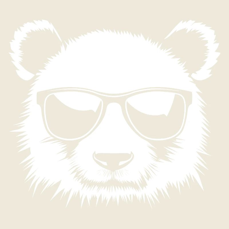 Panda Sunglasses Illustration