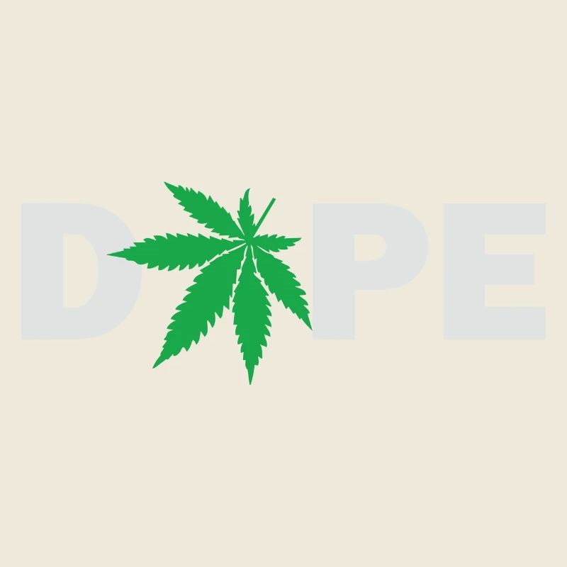D0pe avec Feuille de Cannabis Marijuana Cannabis Weed